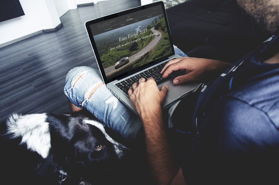 Visualisation of Euro Escape 2017 on desktop